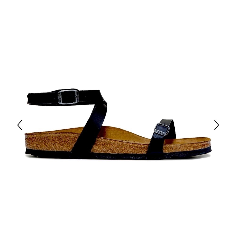 Thin Strap Birkenstock - Women's Daloa Footbed Sandal - Size 38 (7.5 US)